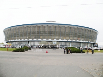 Pavilionul central al Complexului expozițional Romexpo, București (1959-1964)